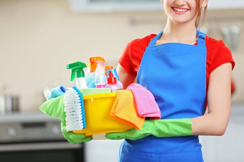 Carpet cleaning service in W9 with a clean indoor floor finish