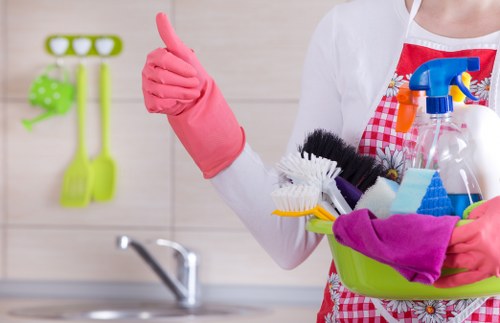 Final inspection ready property after end of tenancy cleaning in W9