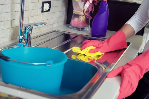 Eco-friendly cleaner in W9 preparing a tidy home