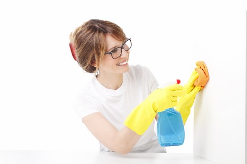 Commercial window cleaning in W9 for a storefront or office